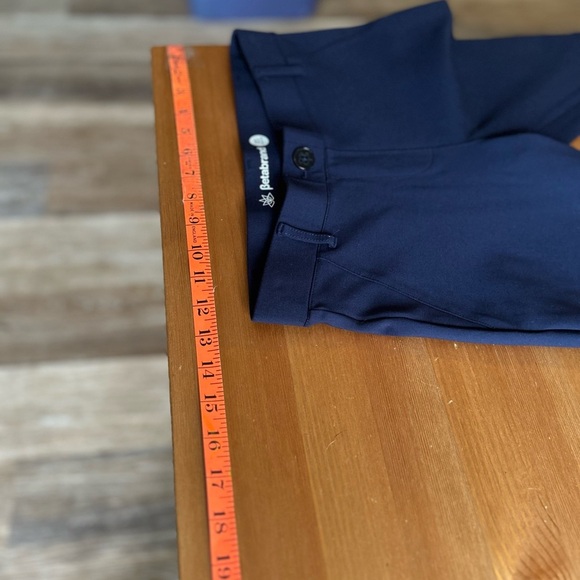 Beta Brand XS Stretch Pull On Navy Blue Straight-Leg Pants - Picture 11 of 11